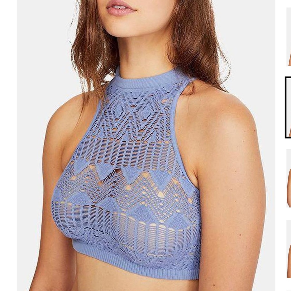 Free people crop top .